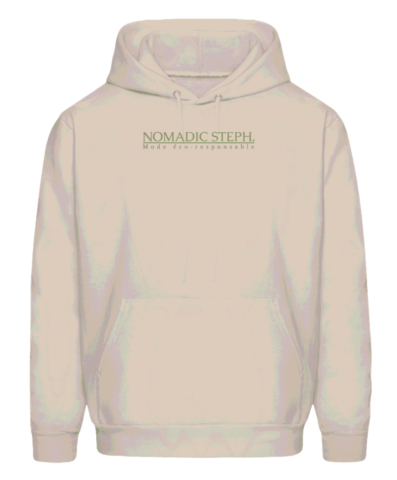 Sweat homme à capuche - Coton écologique